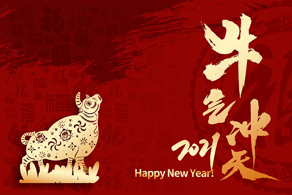 創研股份2021年春節放假通知